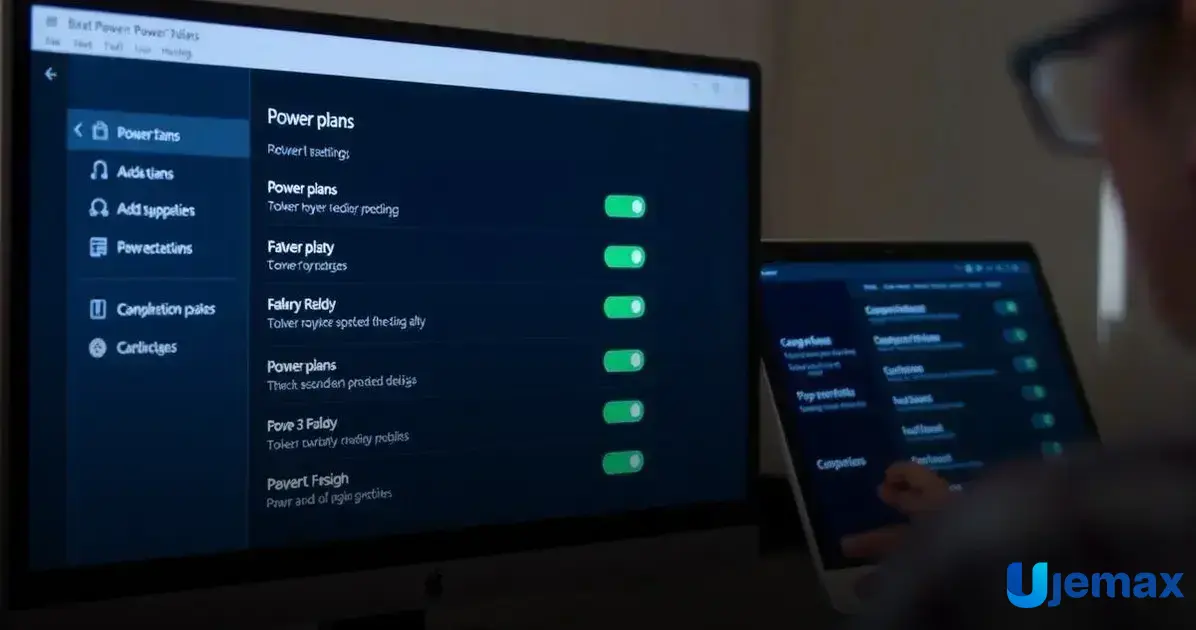 Adjust Your Power Settings
