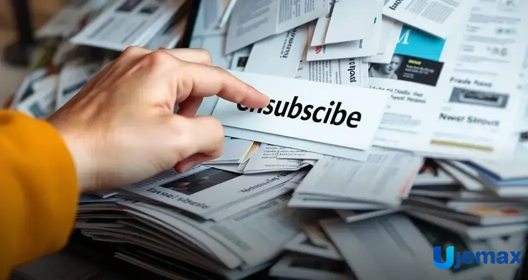Unsubscribe from Unnecessary Newsletters
